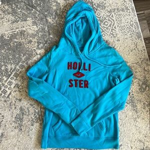 Hollister turquoise women’s large sweatshirt